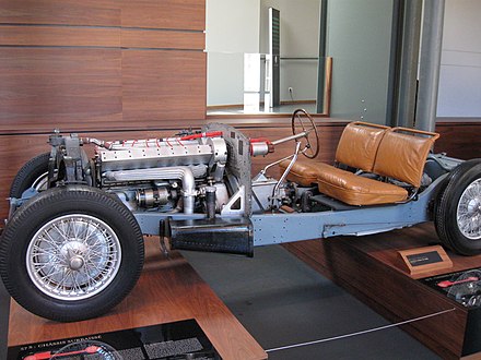 Bugatti Type 57 rolling chassis
