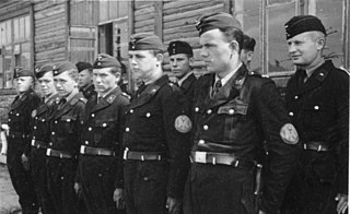 <span class="mw-page-title-main">Ukrainian Auxiliary Police</span> Ukrainian collaborationist police units during World War II