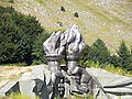 Монументът на връх Бузлуджа (детайл)