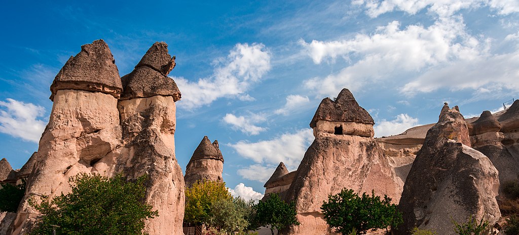 CAPPADOCIA Göreme National Park and the Rock Sites. World Heritage List. Pasabag (Monks Valley)