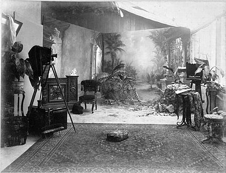 Stafhell & Kleingrothe photo studio in 1898