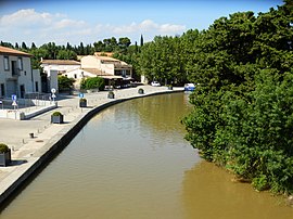 The Canal du Midi in La Redorte