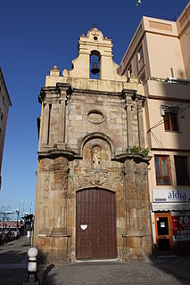 Chapel of Our Lady of Europe cultural property in Algeciras, Spain