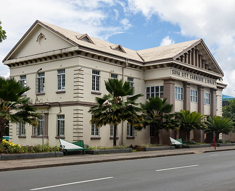 Die Carnegie-Library in Suva