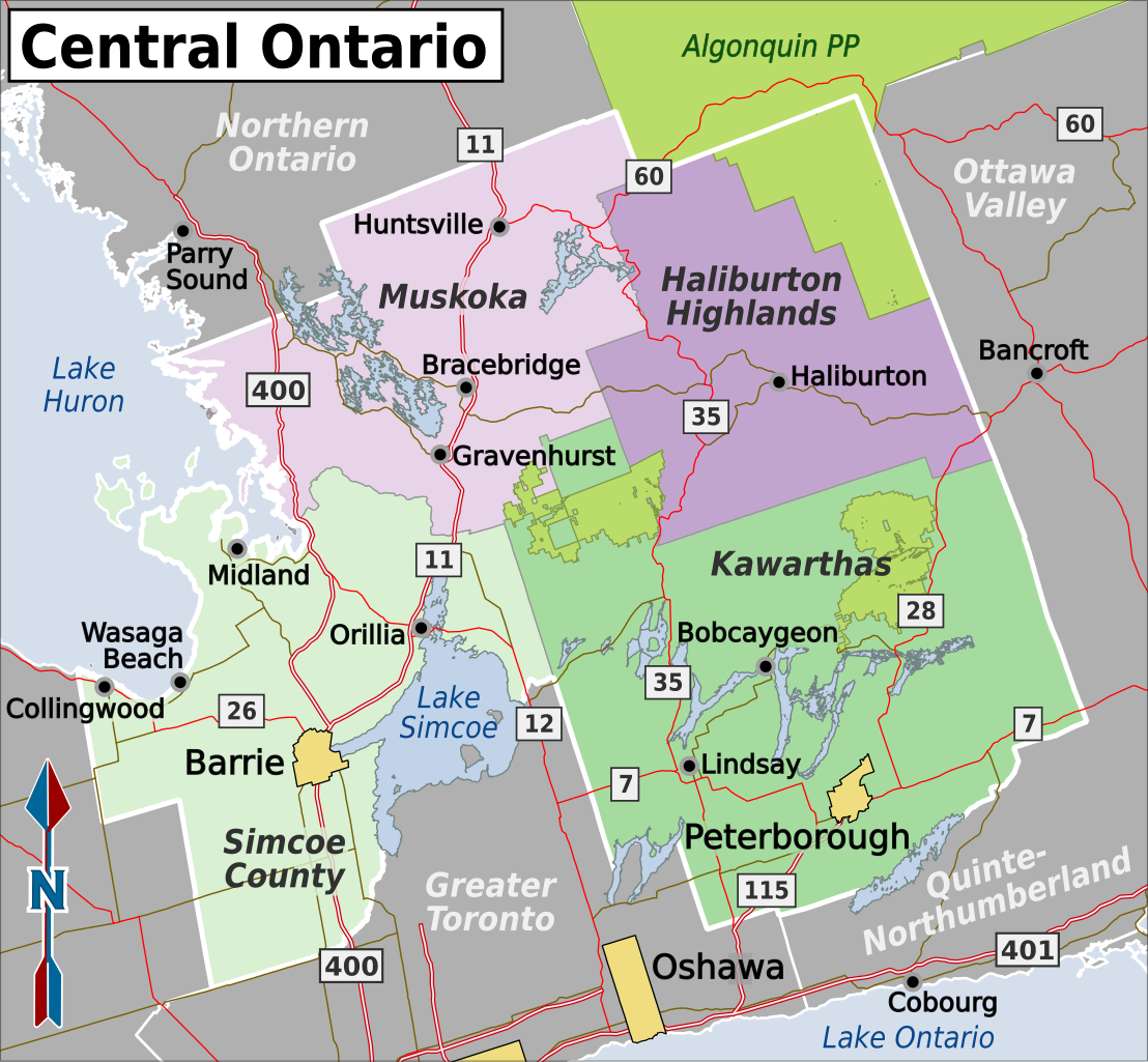 File:Central Ontario region map.svg - Wikimedia Commons