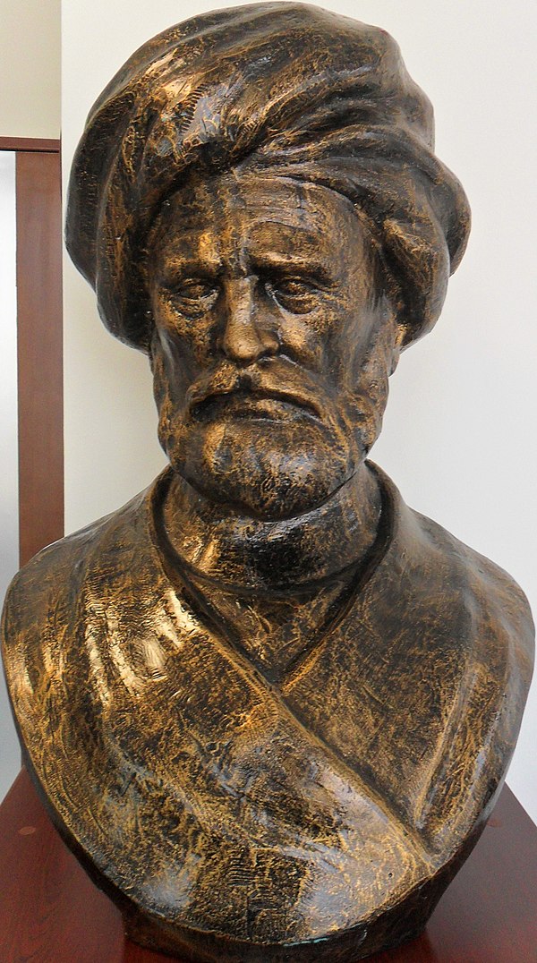 Cezayirli Gazi Hasan Pasha bust at Mersin Naval Museum.