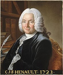 24 novembre 1770: Charles-Jean-François Hénault 220px-Charles-Jean-Fran%C3%A7ois_H%C3%A9nault_-_Versailles_MV_2970