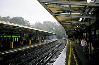 Chatham railway station railway station in Chatham of England