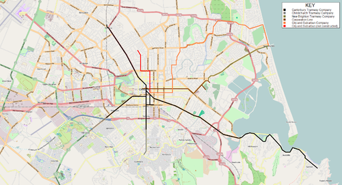 Карта на частния трамвай на Крайстчърч.PNG