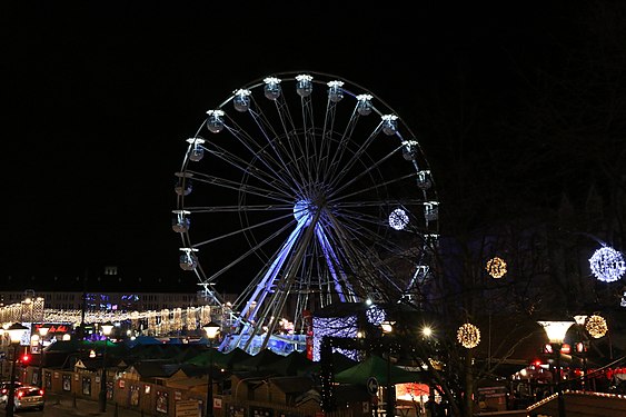 Christmas market in Liège 2019