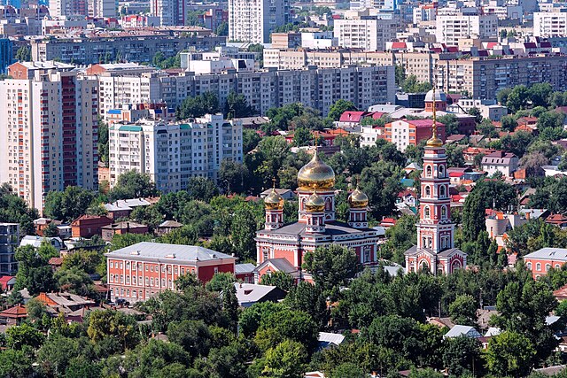 Image: Church of the Protection of the Theotokos, Saratov, aerial view (P8090859 fused 1 cc 2200)
