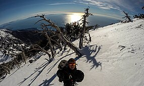 Januar: Winterbesteigung der Maja e Çikës