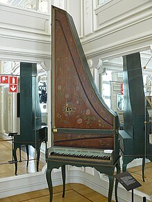 Clavicytherium by Albertus Delin. Now in the Musee des Instruments de Musique in Brussels ClavicytheriumDelin.jpg