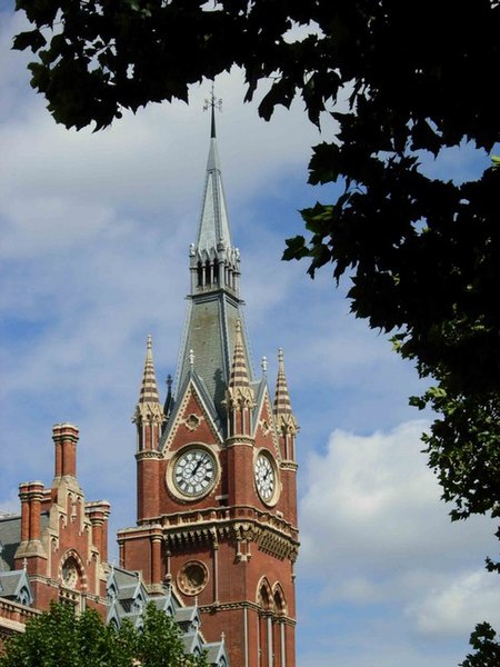 File:Clock Tower, St Pancras Station - geograph.org.uk - 233392.jpg