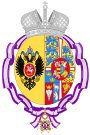 Escudo de Armas de la Emperatriz María Feodorovna de Rusia (Orden de la Reina María Luisa) .svg