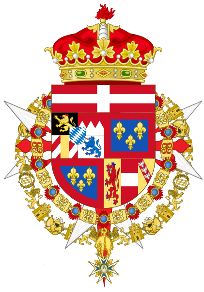 File:Coat of Arms of Infante Jose Eugenio of Spain, Prince of Bavaria.svg