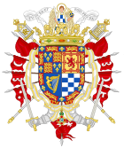 Coat of Arms of the 18th Duchess of Alba (Order of Isabella the Catholic).svg