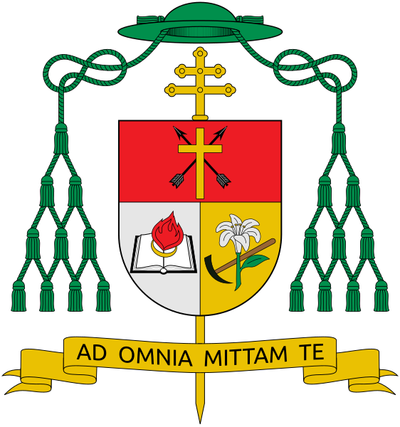 File:Coat of arms of Gilbert Armea Garcera as Archbishop of Lipa.svg