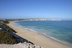 Avoid Bay with limestone cliffs