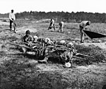 Pohřbívání ostatků vojáků z obou stran