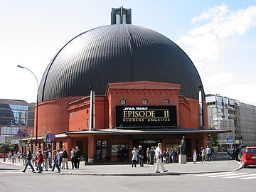 Colosseum Kino i Oslo, hvis nuværende udseende skyldes Sverre Fehn
