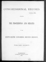 Миниатюра для Файл:Congressional Record December 4, 1900 - March 4, 1901- Vol 34 Index (IA sim congressional-record-proceedings-and-debates december-4-1900-march-4-1901 34 index).pdf