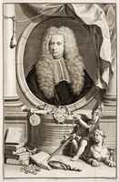 Portrait of Cornelis van Bijnkershoek engraving