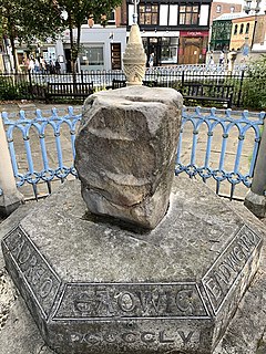 Coronation Stone, Kingston upon Thames Stone in Kingston, United Kingdom