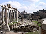 במשך מאות שנים היווה הפורום הרומאי את מרכז רומא העתיקה ומרכז האימפריה הרומית
