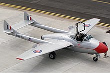 de Havilland Vampire T11 De Havilland Vampire T11 (DH-115) Point Cook Vabre.jpg