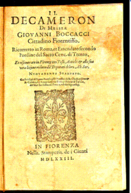 Giovanni Boccaccio: Život a dílo, Dílo, Fotogalerie