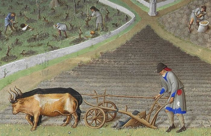 Detail of Les tres riches heures - March.jpg