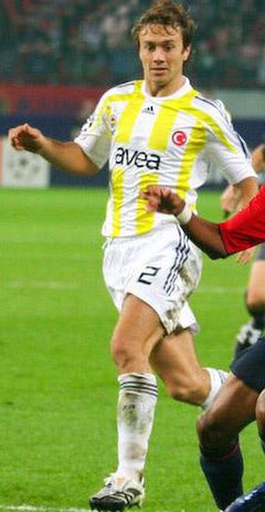 Lugano playing for Fenerbahçe