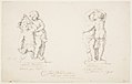 Drawing, Projects for a statuary group- "Friendship," "Accord", 1726 (CH 18188935).jpg