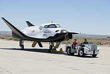 Flight testing of the Dream Chaser Engineering Test Article was one of Sierra Nevada's CCiCap milestones Dream Chaser pre-drop tests.3.jpg