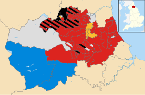 Durham UK komunuma baloto 2013 map.svg