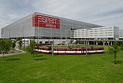 ESPRIT arena in Duesseldorf-Stockum, von Sueden.jpg