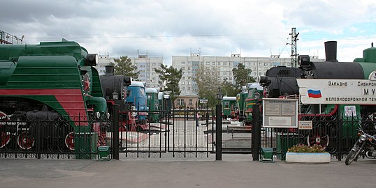 Музей железнодорожной техники, 2007 год.