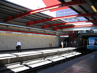 <span class="mw-page-title-main">Pajaritos metro station</span> Santiago metro station