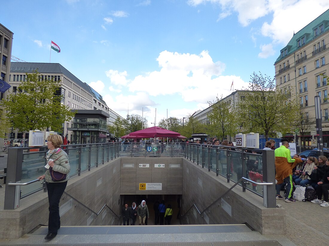 Gare de Berlin Brandenburger Tor