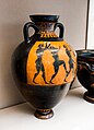Euphiletos Painter - ABV 322 1 - Athena promachos - athletes - London BM 1842-0314-1 - 01