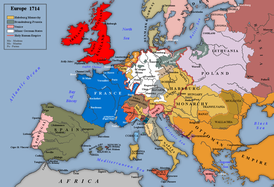 Европа после окончания Войны за испанское наследство