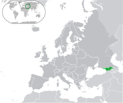 Mapa ya Georgia