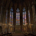 Thumbnail for File:Exeter College Chapel, Oxford - Stained Glass - Oct 2006.jpg