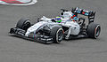 Felipe Massa pilotando o FW36 no GP da China de 2014.