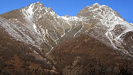 First view of Twin Peaks near Eklutna Lake (3200967294).jpg