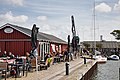 Das Fiskehuset im Hafen von Ringkøbing