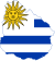 Flag-map of Uruguay.svg