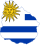 Flag-map of Uruguay.svg