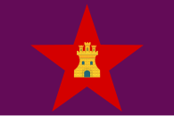 Flag of Castile (با ستاره) .svg